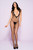 Halter Diamond Net Lace Trim Bodystocking