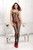 Fishnet Lacy Floral Cutout Strappy Bodystocking Fishnet Lacy Floral Cutout Strappy Bodystocking
