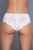 Mid-Rise Sheer Delicate Lace Cheeky Panty