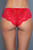 Mid-Rise Sheer Delicate Lace Cheeky Panty