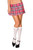 Plaid Pleated Mini Skirt
