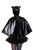 Kid's Masked Black Cat Cape