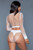 Fence Net Long Sleeve Crop Top and Bottoms Set