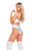 Vinyl High Waisted Zip Up Garter Strap Shorts Vinyl High Waisted Zip Up Garter Strap Shorts
