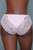 High Rise Floral Lace Sheer Mini Bow Panty