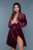 Mid-Length Plush Tie Waist Robe