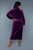 Full-Length Plush Tie Waist Robe