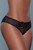 Low Rise Embroidered Mesh Bikini Panty