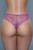 Low Rise Sheer Floral Lace Cheeky Tanga Panty