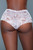 High Rise Sheer Floral Lace Boyshorts