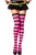 Colorful Wide Horizontal Striped Thigh Highs