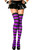 Colorful Wide Horizontal Striped Thigh Highs