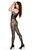 Sheer Lace High Neck Sleeveless Bodystocking