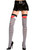 Stripes and Hearts Thigh High Stockings