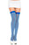 Striped Thigh High Stockings Striped Thigh High Stockings