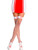 Nurse Spandex Mini Diamond Net Thigh Highs