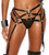 Leather Strappy O-Ring & Studded Garter Belt Leather Strappy O-Ring & Studded Garter Belt