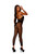 Crochet & Opaque Halter Footless Bodystocking