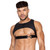 Men's Cropped Chest Yoke Harness Top