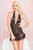 Plunging Halter Frilly Lace Chemise & G-String Set Plunging Halter Frilly Lace Chemise & G-String Set