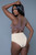 Two-Tone Plunging Cutout Criss-Cross Swimsuit Two-Tone Plunging Cutout Criss-Cross Swimsuit