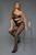 Asymmetrical One Shoulder Striped Bodystocking