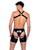 Men's Vinyl Light-Up Love Short Chaps