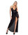 Playboy Bunny Noir Mesh and Satin Slip