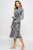 Python Plush Knee Length Robe