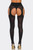 Suspender Peek-a-Boo Tights