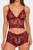 Floral Lace Cami & Cheeky Boyshorts Set