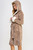 Plush Hooded Short Robe
