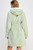 Hooded Jacquard Plush Knee Length Robe