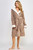 Plush Fleece Hooded Knee Length Robe