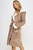 Plush Fleece Hooded Knee Length Robe