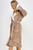 Plush Fleece Hooded Knee Length Robe