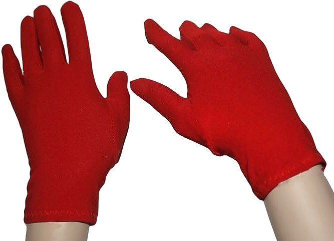 Wrist Length Polyester Gloves