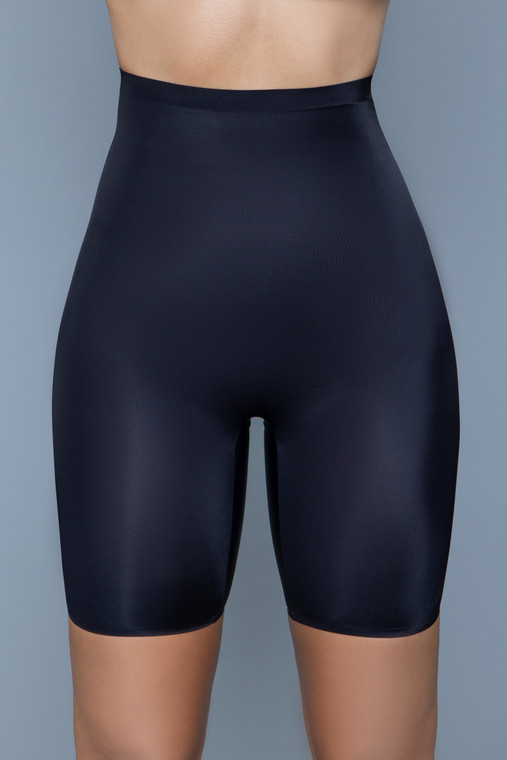 Seamless High Waist Mid-Thigh Slip Shorts