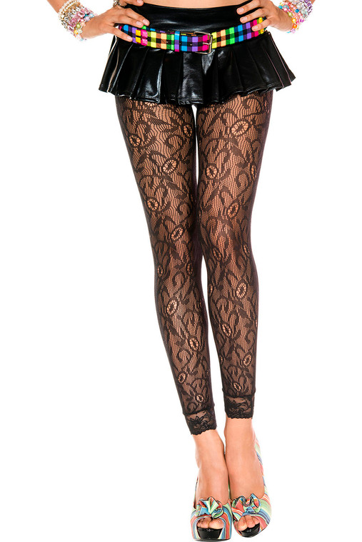 Floral Lace Seamless Leggings