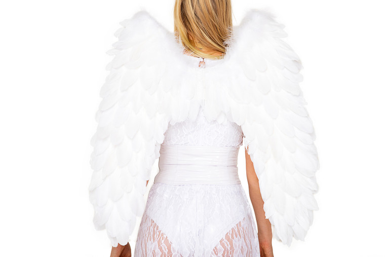 Deluxe Feathered Angel Wings