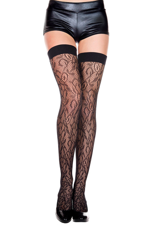 Lace Thigh High Stockings