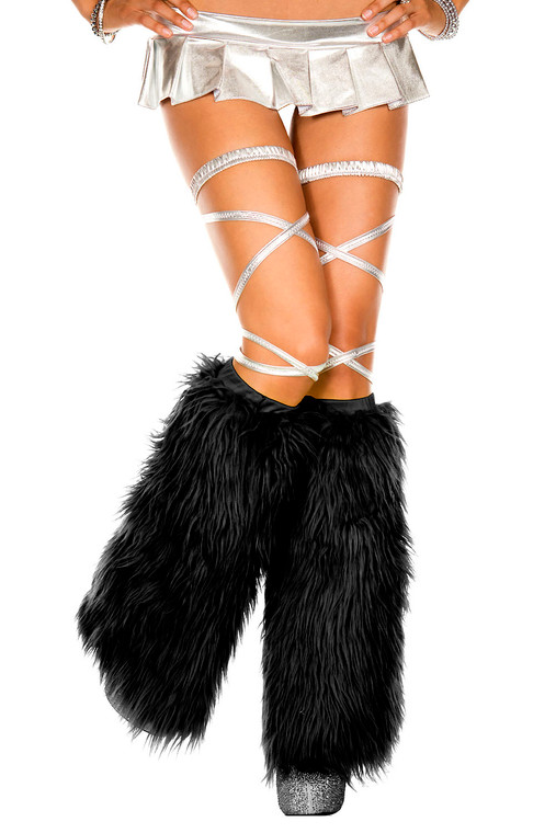 Knee High Fluffy Furry Leg Warmers