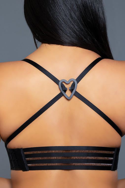 Heart Shaped Converting Bra Clips