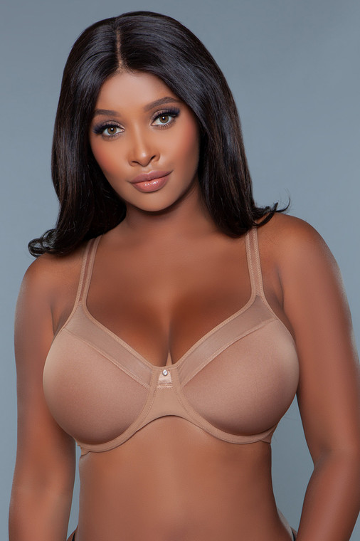 Cinnamon Full Coverage Underwire Side Support Bra