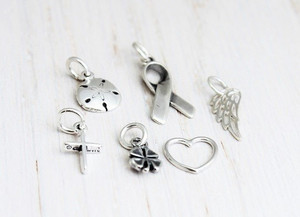 sterling silver tiny charms