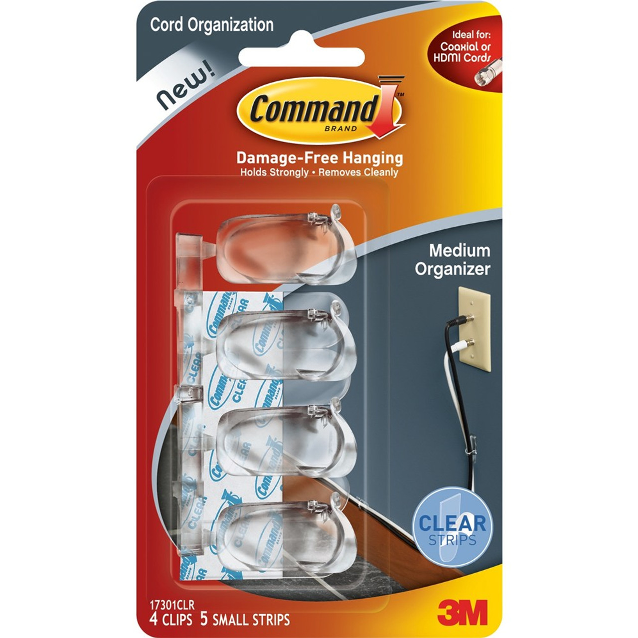 3m command shop cord clips