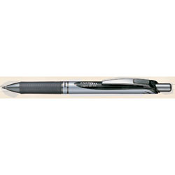 Pentel BL77 Energel Xm Deluxe Retractable Gel Ink Pen 0.7mm Black, Box of 12