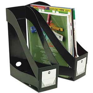 MARBIG ENVIRO MAGAZINE HOLDER BLACK 86320