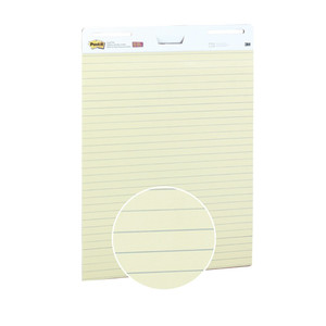 3M EASEL PAD YELLOW LINED 561 70005239440