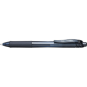 Pentel BL110 Energel X Liquid Gel Pen Retractable 1.0mm Black, Each